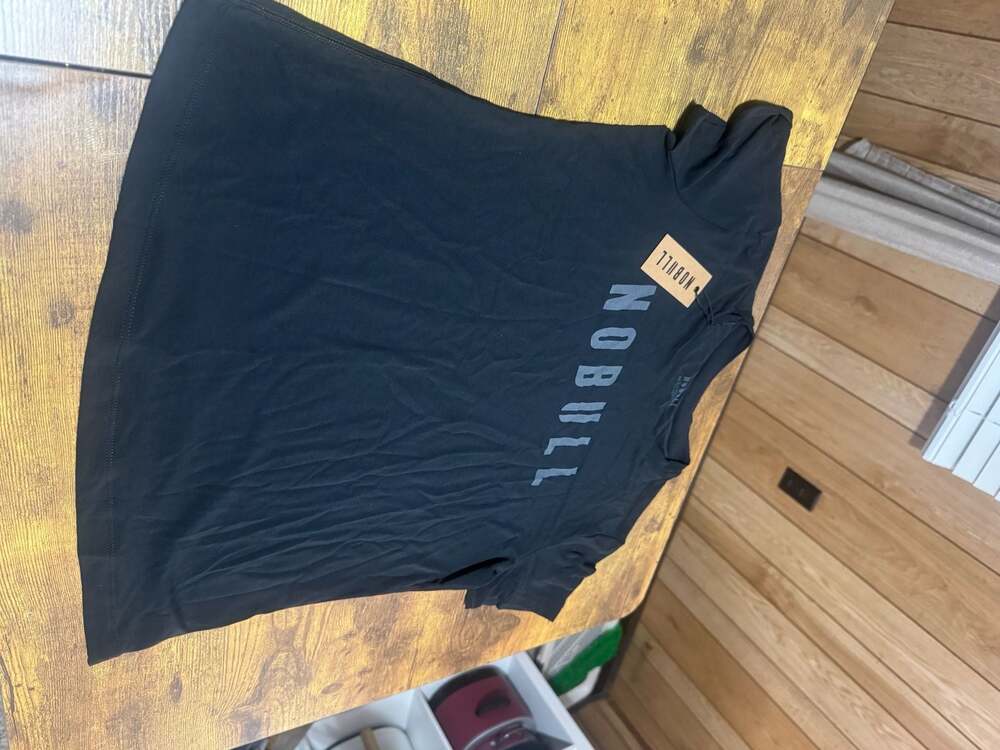 NOBULL Women's Performance Regular Black T-Shirt